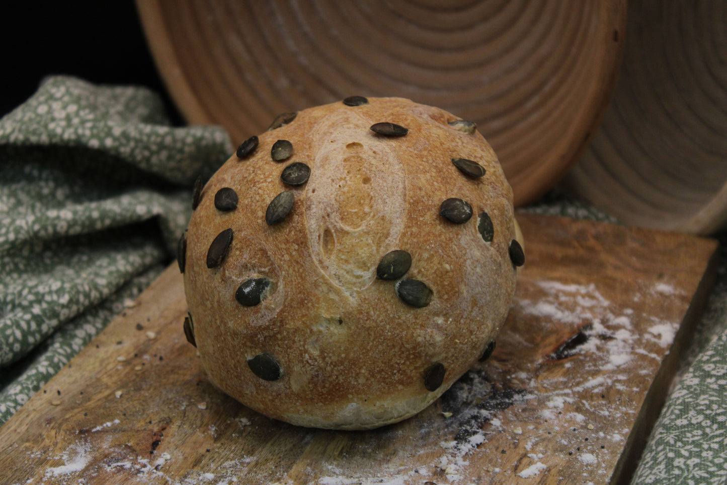 Kürbiskernbrot Sauerteig