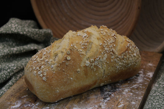 Haferflockenbrot Sauerteig
